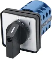 LW26-20/3 Transfer Switch 3 Floors 440V 20A On-Off Universal Rotary Selector 0-1 2Positions Cam Changeover Switch(0-1)