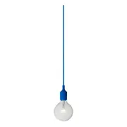 PEN Pendant Lamp Light Interior ES Blue Silicon Suspension OD45mm