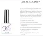Unboxed All in one clear biab builder in bottle base biab and top coat