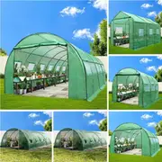 1X Green Fingers Greenhouse Tunnel Garden Green House Storage Walk in Shed Plant Model 2: 4x3x2M
