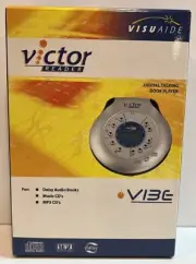 Victor Reader Vibe Daisy MP3 CD'S Digital Talking Book Player New!