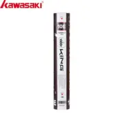 Kawasaki King 10E goose feather shuttlecock for training, sports and speed 76/77