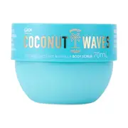 OXX Bodycare Coconut Waves Summer Solstice Body Scrub 70ml - Coconut, Hazelnut and Vanilla