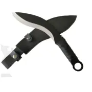 Gurkha Kukri knife Full Tang Nepal Machete outdoor knife With Sheath 35cm