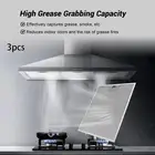 3 Pieces Range Hood Filter Aluminum Universal Supplies Effective Replacement