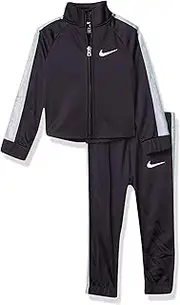 [Nike] Kids Baby Girl's Jacket and Pants Two-Piece Track Set (Toddler) Black 2T Toddler