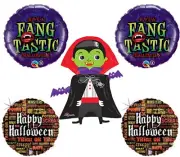 Halloween Dracula Vampire Party Balloons Decorations Bite Fangs Haunted House