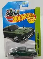 Hot Wheels HW Workshop (2013) Green Aston Martin 1963 DB5 200/250