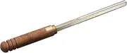 Labymos 3 in 1 Guitar Fret Hagonal File Musical Instrument Fret Repa Polishing Tool-Wooden Handle
