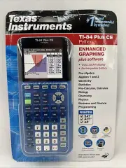 Texas Instruments TI-84 Plus CE Python Graphing Calculator - Bionic Blue NEW