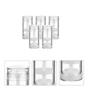 5 Pcs Antiperspirant Bottle Miss Perfume Bottles Empty Sample Sub