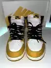 Nike Air Jordan 1 Retro High OG-Size M 15 Black, Yellow, White