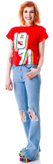 [Wildfox Couture] Rainbow '71 Desert Crew
