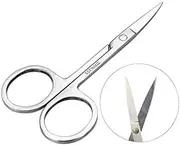 ayushicreationa Manicure Scissors Stainless Steel Cuticle Pedicure Beauty Grooming Kit for Nail, Eyebrow, Eyelash, Dry Skin Curved Blade Multi-purpose(Pack of 1)