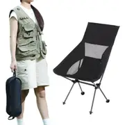 Lightweight Folding High Back Camping Chair With Head Support For Outdoor