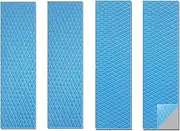 Awxlumv 4 Pack Thermal Pad, 70x22mm 1mm 2mm Highly Efficient Thermal Conductivity 12.0 W/mK, Heat Resistant Silicone Thermal Pads for M.2 2280 SSD NVMe
