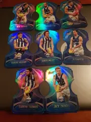 2020 AFL SELECT FOOTY STARS ICE BLUE DIE CUT 8 CARD TEAM SET NORTH MELBOURNE