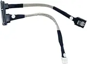 4pin and 7pin Sata to 90 Degree Elbow 22P 7+15 SATA Hard Disk Drive Power Cable for All-in-one PC 24-F037WCN