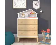 House Kid Chest of 3 Drawers Children bedroom furniture