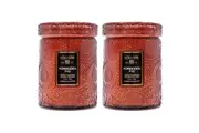 Forbidden Fig - Small Kit by Voluspa for Unisex - 2 x 5.5 oz Candle