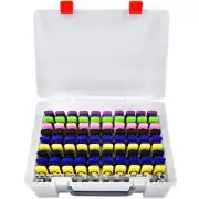 Flash Drive Case USB Memory Stick SDCard Storage Organizer (Holds 134pcs Thumb)