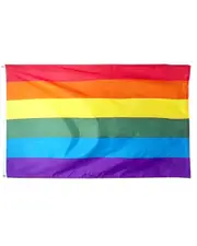 Rainbow 90cm x 150cm Banner Flag