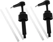 iplusmile Oyster Sauce Dispenser Pump Versatile Condiment Bottle for Multiple Sauces Family Size