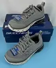 Skechers Glide-Step Sports Gray WAVE HEAT Memory Foam Sneakers Size: 11.5 Boys