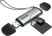 Micro SD Card Reader, USB 3.0 USB C OTG Memory Card Adapter for External Camera Supports SD Micro SD TF SDHC SDXC MMC, Compatible with MacBook Air Pro, Samsung Galaxy S22 iPad Pro and More