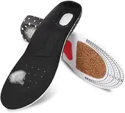 IWOWHERO Shoe Inserts for Women Arch Support Insoles Breathable Pads Plantar Relief Durable Sports Insoles Size 35-40