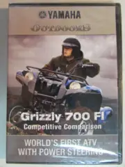 YAMAHA OUTDOORS GRIZZLY 700 FI ATV 2008 DVD FACTORY OEM COMPETITIVE COMPARISON