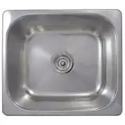 Small Bar SINK Stainless Steel Kitchen Basin Bowl Caravan Boat SE6 475X415x160mm