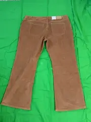 Cotton:On Women's Plus Corduroy Bootleg Pants Stretch Pinecone Brown Size 22 NWT