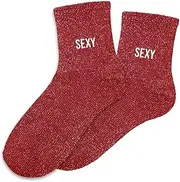 [STC] Sexy Sequin Socks, Multi-Colour, Medium, multicoloured, Medium