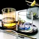 日式炫彩玻璃杯威士忌酒杯水杯茶杯奶茶飲料果汁杯飲料杯水晶杯子