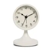Nordic Metal Round Alarm Clock, Vintage Silent Table Clock, Student Bedside2499