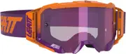 Leatt Velocity 5.5 Iriz Motocross Goggles, purple for Men One Size