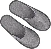 Beaupretty 1 Pair Disposable Travel Slippers for Hotel Comfortable Non Slip Guest Slippers for Home and Travel Breathable Material for Men and Women Safe and Durable