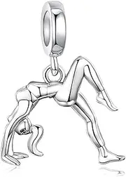 [Bolenvi] Authentic 925 Sterling Silver Charm Bead For Pandora & Similar Charm Bracelets or Necklaces