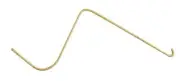 40 of OTMA Wheel Rake Tine 6.5" x 11.5" x 15" Curved End w/ 0.281 Thick Wire