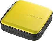 FCD-WLBD24Y 24-Disc Storage Semi-Hard Case, Yellow
