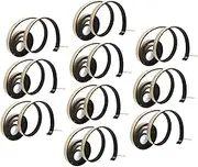 ULTECHNOVO 10pcs Single Sided Foam Tape Sponge Adhesive Strips for Winter Door Sealing and Soundproofing