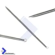 Comedone Extraction Blackhead Whitehead Needle Pimple Remover Spots Blemish Tool