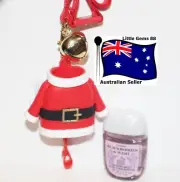 BATH & BODY WORKS Blackberry & Basil POCKETBAC & Santa Holder HAND SANITIZER