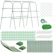 All in One U Shaped Cucumber Trellis Kit for Efficient Plant Support in Gardens