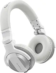 Pioneer DJ HDJ-CUE1BT DJ Headphones with Bluetooth, White