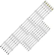 [BABCPMPGK] LED Backlight Strip 9 Lamp Fit for Samsung 2014SVS48F UA48J5088AC UE48H6400 BN96-30453A D4GE-480DCA-R3 D4GE-480DCB-R3 Ue48h6500