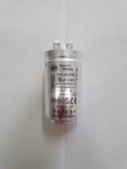 9UF Ducati Metal Start/Run Capacitor 2 Pins