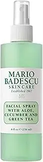 Facial Spray with Aloe Cucumber and Green Tea by Mario Badescu for Women - 8 oz Spray