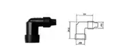 NGK Spark Plug Cap - LZFH